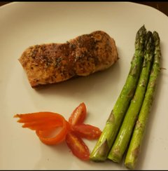 Salmon With Asparagus