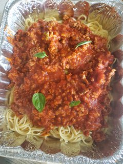 Spaghetti With Minced Meat